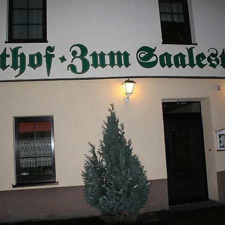 & Zum Saalestrand Pensión